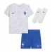 France Kingsley Coman #20 Replica Away Minikit World Cup 2022 Short Sleeve (+ pants)